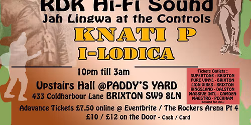 THE ROCKERS ARENA PT 4.. Manasseh..Ras Chanter..RDK HiFi..Jah Lingwa..Knati P .. I-Lodica...