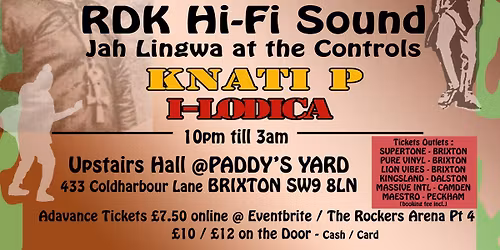 THE ROCKERS ARENA PT4 - Roots Garden Ras Chanter Rasta Queen RDK HiFi Jah Lingwa Knati P I-Lodica...