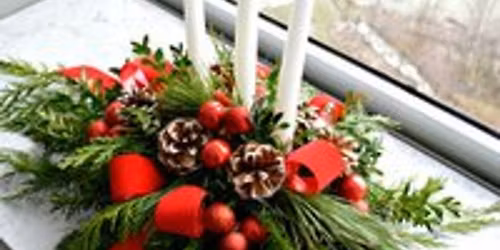Christmas Flower Table Centerpiece Workshop
