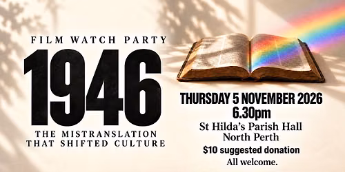 Film Screening: '1946: The Mistranslation That Shifted Culture'