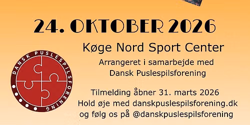 Dansk Puslespilsmaraton 2026