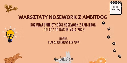 Warsztaty Nosework z AmbitDog - 16 maj 2026