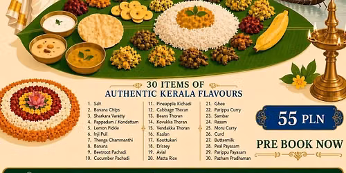GRAND ONAM SADHYA AT MADRAS BISTRO
