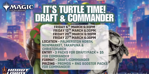 Magic: the Gathering - It's Turtle Time! Draft & Commander!