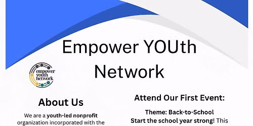 Empower YOUth Network Back-to-School Workshop
