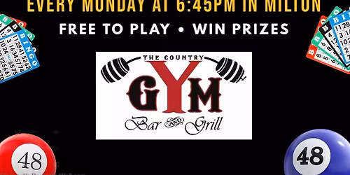 Bingo Night at The Country Gym in Milton
