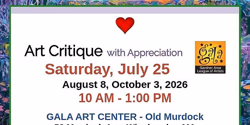GALA Art Critique + Making Paper Collage Postcards