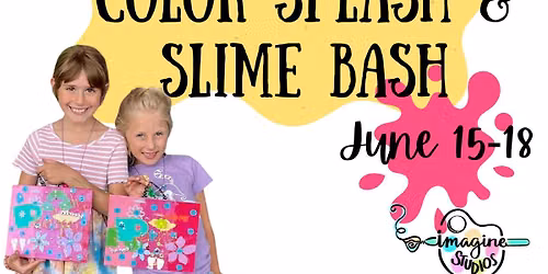Color Splash & Slime Bash Summer Art Camp