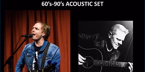 Stevie Jones & Mark Gill 60s-90s Covers Live at The Montagu Club Weekley