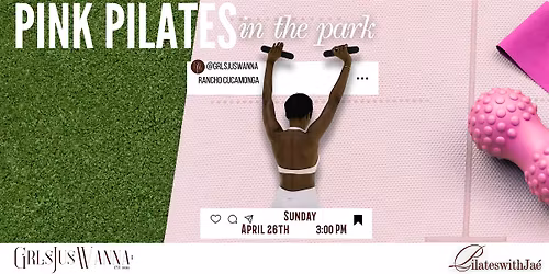 Pink Pilates in the Park