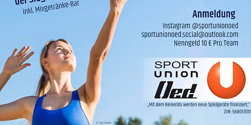 Oeder Beachvolleyballturnier 22. August 2026
