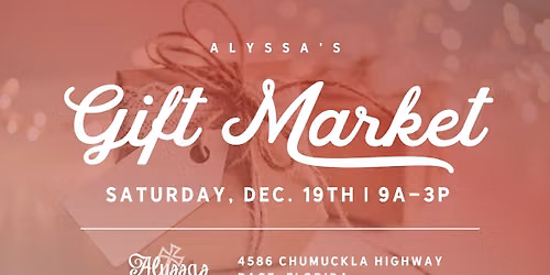 Holiday Gift Market - Dec. 19th