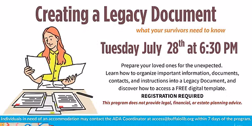 Creating a Legacy Document: What Your Survivors Need to Know