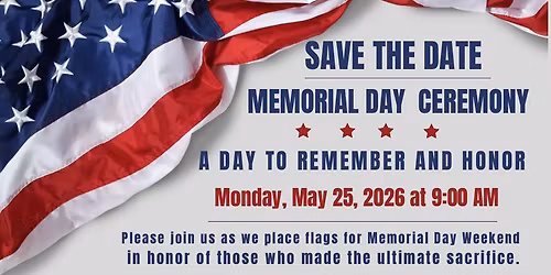 Memorial Day Ceremony 