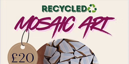 Recycled Mosaic Art Tiles