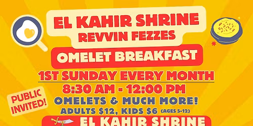 Omelet Breakfast - PUBLIC INVITED!