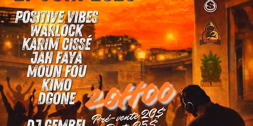 Les soir\u00e9es Faya Burn 