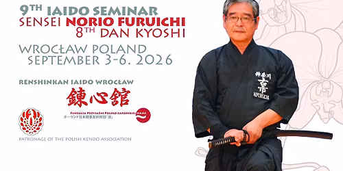 9th Iaido Seminar by Sensei Norio Furuichi 8th dan Iaido Kyoshi