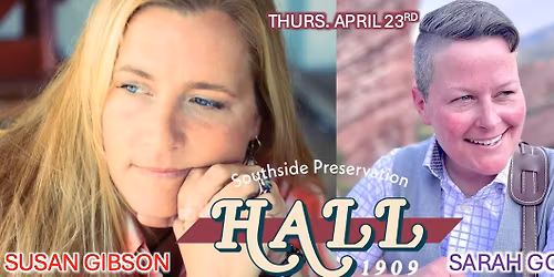 Southside Preservation Hall presents Susan Gibson & Sarah Golden