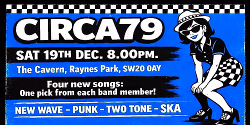 TWO TONE SKA, NEW WAVE & PUNK: CIRCA79 Live @ The Cavern Raynes Park. Music\/band. Jam Clash Specials