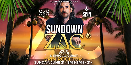 SUNDOWN ft ZAC: An Open-Air Rooftop Live House Music Session