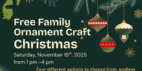 Free Family Christmas Ornament Craft