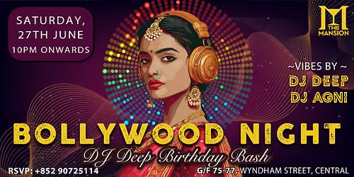 BOLLYWOOD NIGHT @ THE MANSION