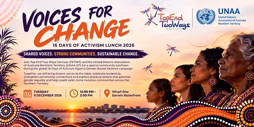 VOICES FOR CHANGE - 16 DAYS OF ACTIVISM LUNCH 2026