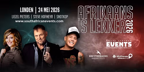 Afrikaans is Lekker London 2026