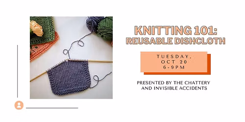 Knitting 101: Reusable Dishcloth