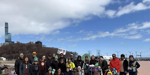 Plogging with the Bank of America Chicago Distance Series