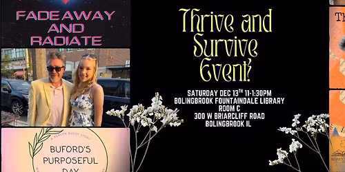 Thrive & Survive: Event Launch (Dec 13, 2025)