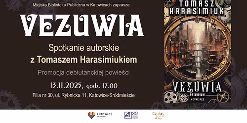 Vezuwia - spotkanie autorskie z Tomaszem Harasimiukiem