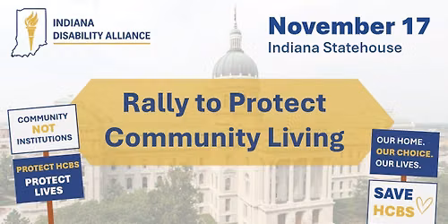 Rally to Protect Community Living 