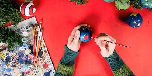 Family Christmas Bauble Painting