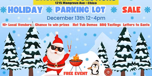 Backyard Solutions Holiday Parking Lot Sale