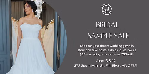 Wedding Dress Sample Sale