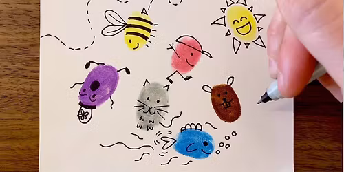 Tinker Time: Fingerprint Art Glass Magnets