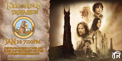 Calgary (Prairie Dog Brewing) Lord of the Rings Trivia!