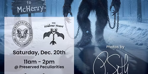 FREE Photos with Krampus PART 2! @Preserved Peculiarities and The Hideous Heart