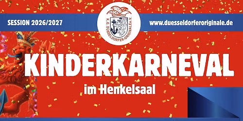 Kinderkarneval der K.G D\u00fcsseldorfer Originale 