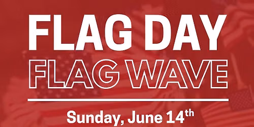 Flag Day Flag Wave