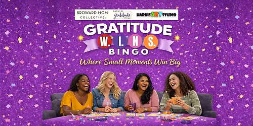 Gratitude W.I.N.S.\u2122 Bingo | Where Small Moments Win Big