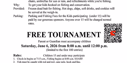Galveston CCA KidsFish Tournament