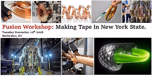 Fusion Workshop: Making Tape in New York State