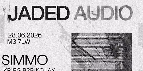 JADED AUDIO SUMMER DAY RAVE@The Bag Factory