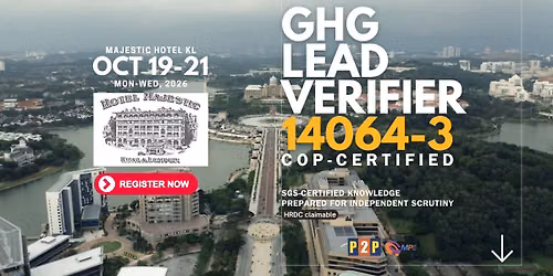 MPC Workshop: GHG Verification Practitioner (ISO 14064-3) | SGS Certified