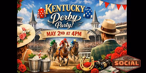 Kentucky Derby at Social Beer Garden in Houston