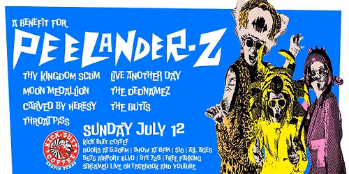 A Benefit for Peelander-Z at Kick Butt Coffee
