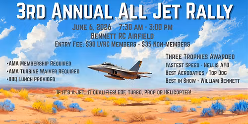3rd Annual All Jet Rally